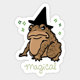 Magical Toad Sticker